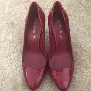 Tamara Mellon Red Patent Leather Pumps